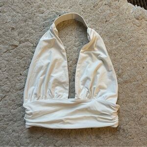 Princess Polly White Halter Top